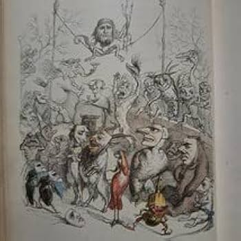 グランヴィル⠀J.J. GRANDVILLE⠀美しい洋書　アンティーク　希少 天才挿絵画家グランヴィル 【フルールアニメ 花の幻想】 希少な2